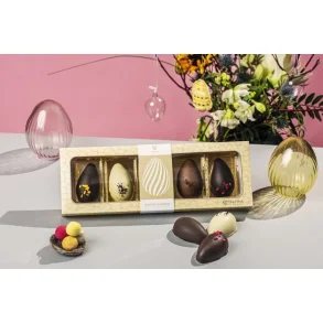 Chokolade fra M�n - 5 forskellige marcipan �g