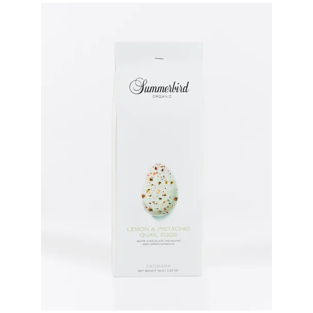 Lemon &amp; Pistachio Quail Eggs