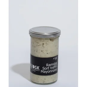 Mayonnaise med ramslg og sort trffel