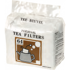 Te filtre med snor 64 stk.