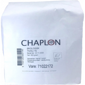 Chaplon tivoli te - refill pose 600g kologisk.
