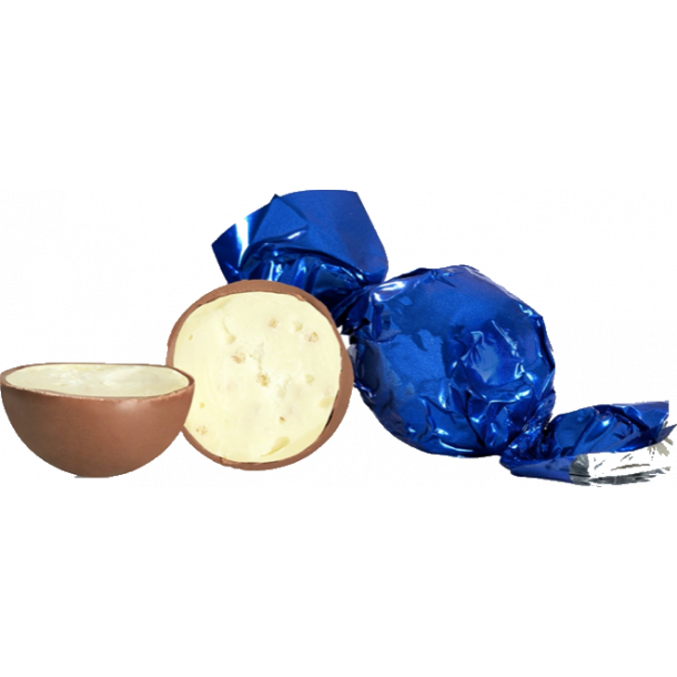 Chokoladekugler M&aelig;lkechokolade med yoghurt knas